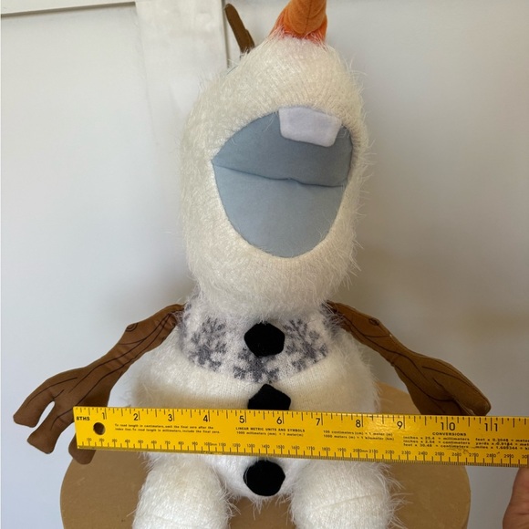 Authentic Disney Store Olaf Frozen Plush Toy Snowman Stuffed Animal 16 Inch - Picture 6 of 11